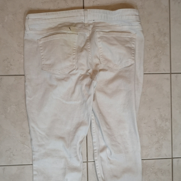 00s vintage gap white Classic 5 pocket slim jeans - Picture 3 of 4
